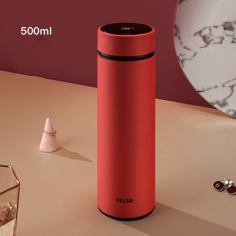 LCD Display Thermos Bottle