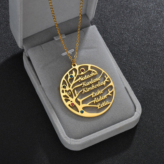 Golden Tree of Life Necklace