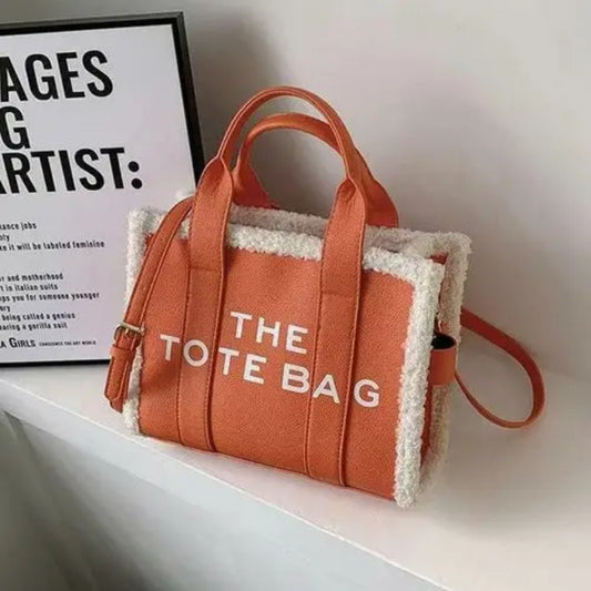 Luxury PU Leather Designer Tote Bag