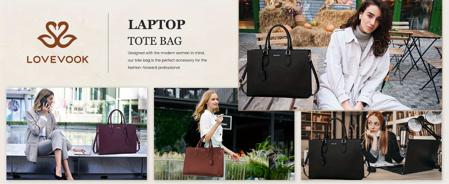 15.6" Women’s Laptop Tote Bag