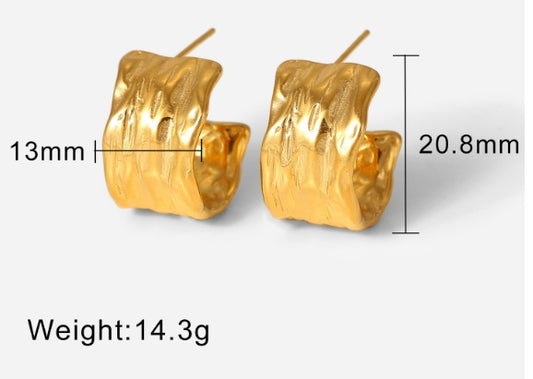 Gold Ear Ring Gold Plated