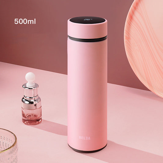 LCD Display Thermos Bottle