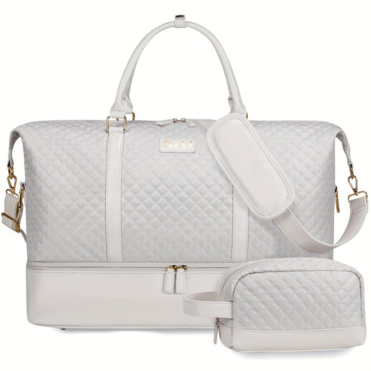 Canvas Weekender Travel Duffle Bag