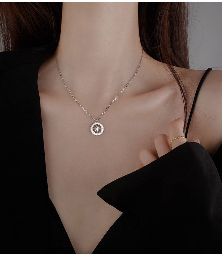 24K Gold Plated Vintage Gold Starburst Gold Coin Necklace