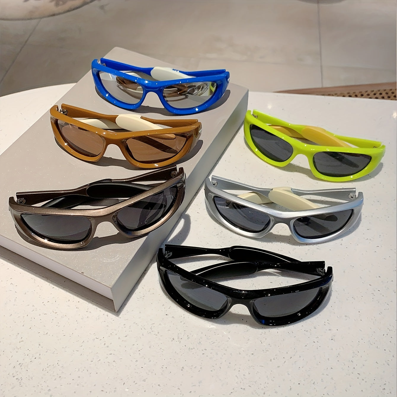 Wrap-Around Sports Sunglasses