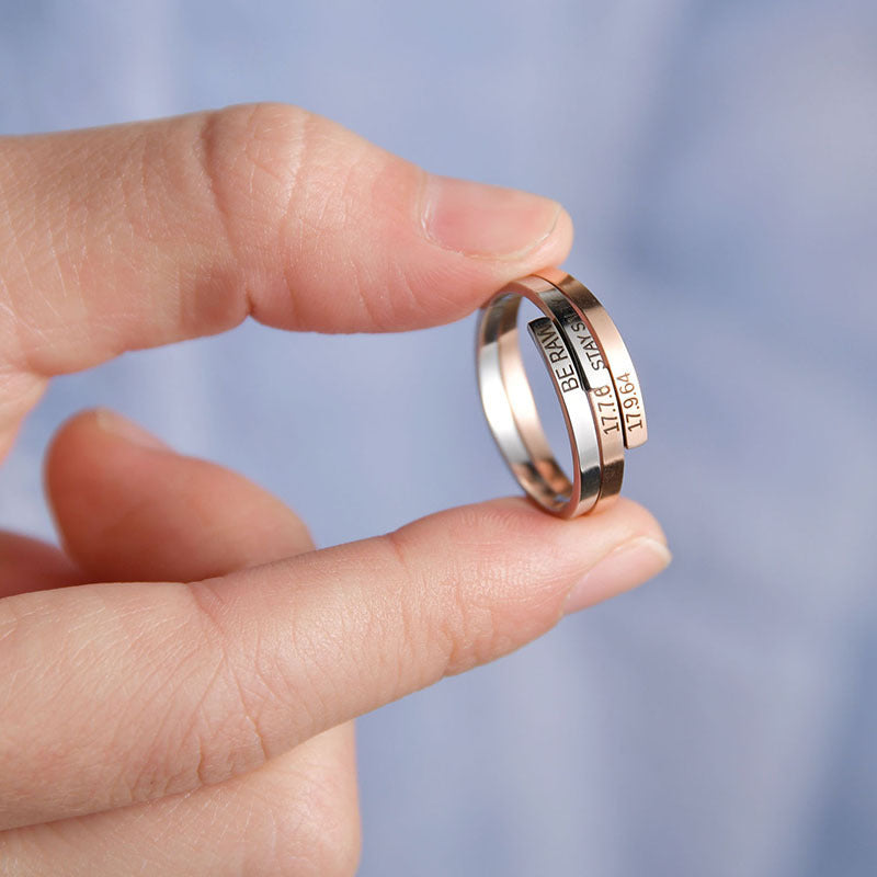 Plain Titanium Steel Ring