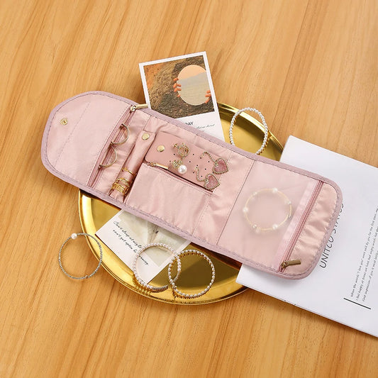 Travel Foldable Jewellery Roll