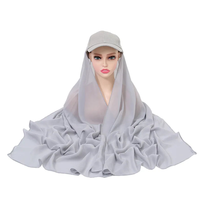 Sport Chiffon Cap Hijab