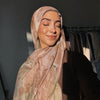 Watercolor Tie-Dye Cotton Hijab
