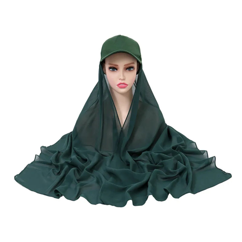 Sport Chiffon Cap Hijab