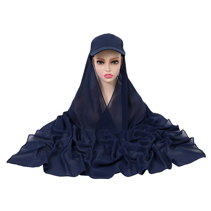Sport Chiffon Cap Hijab
