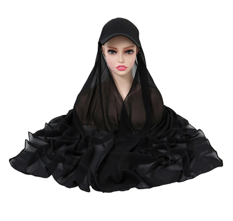 Sport Chiffon Cap Hijab