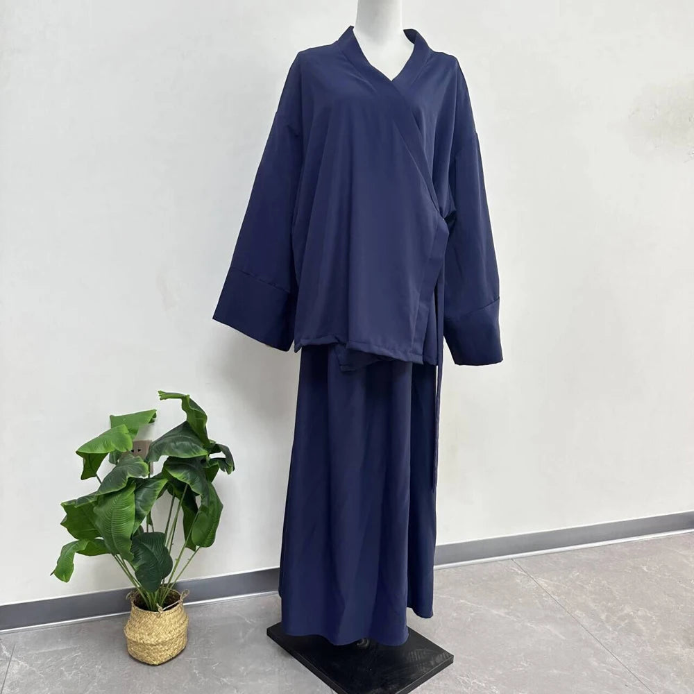 Nida Co Ord Set Kimono with Strap