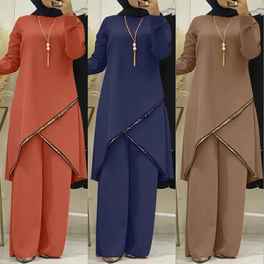 Two-Piece Modest Abaya Set