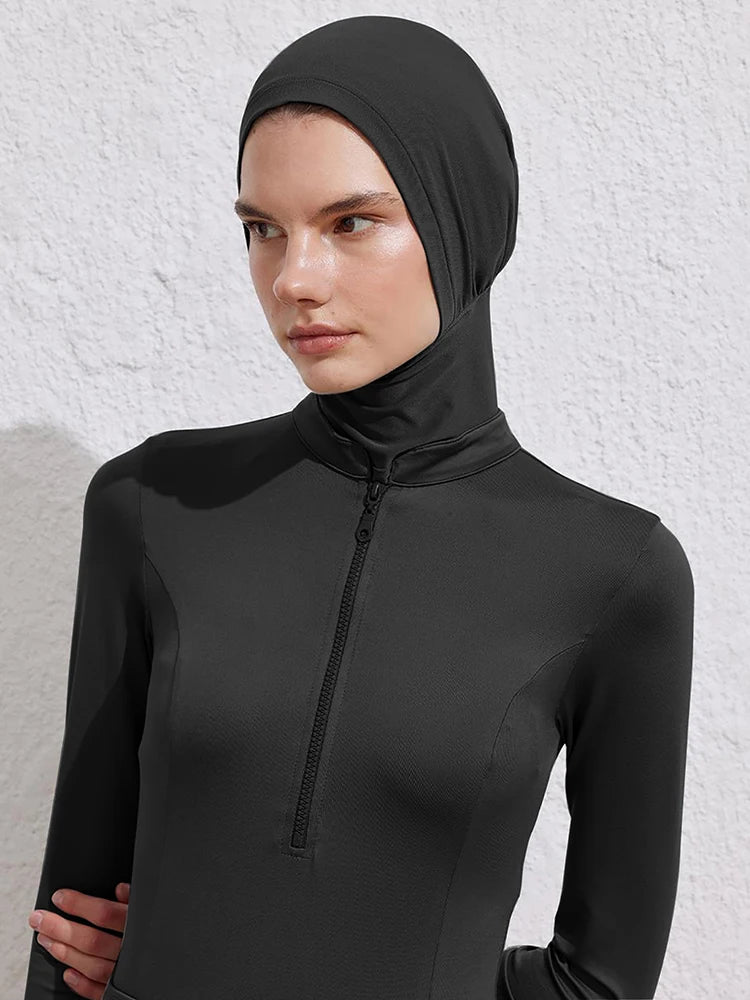 Extended Neck Swim Hijab