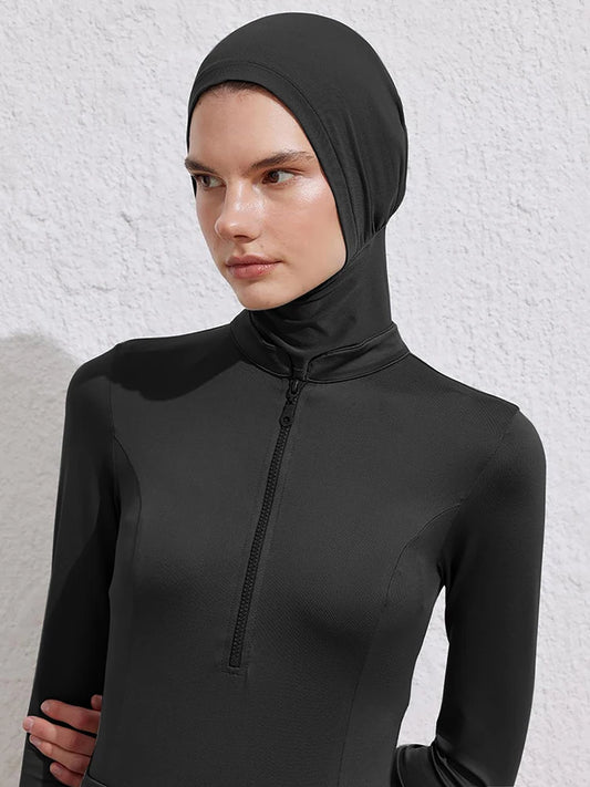 Extended Neck Swim Hijab