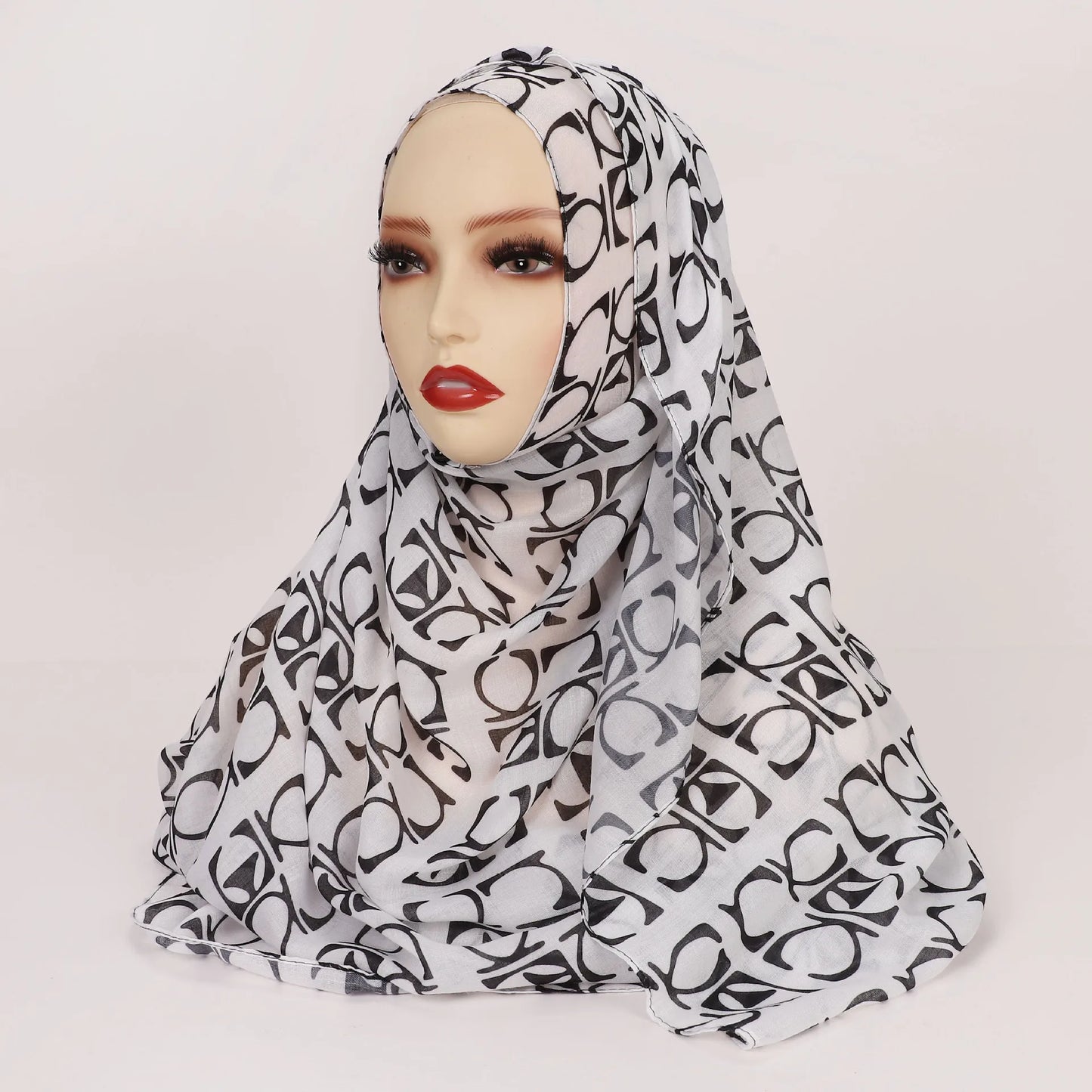 Bohemian Floral Hijab Scarf