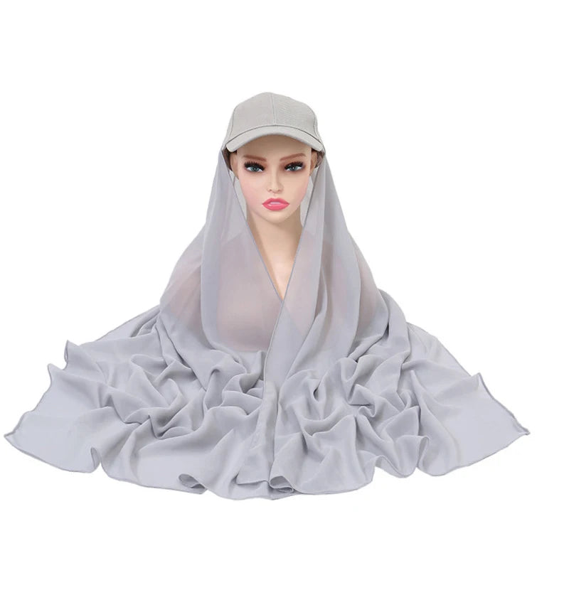 Sport Chiffon Cap Hijab