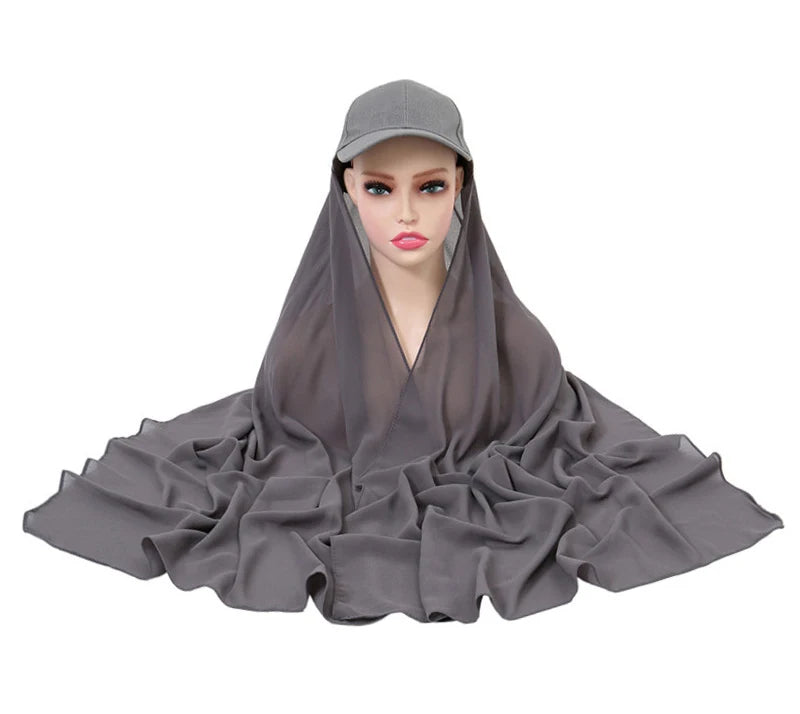 Sport Chiffon Cap Hijab