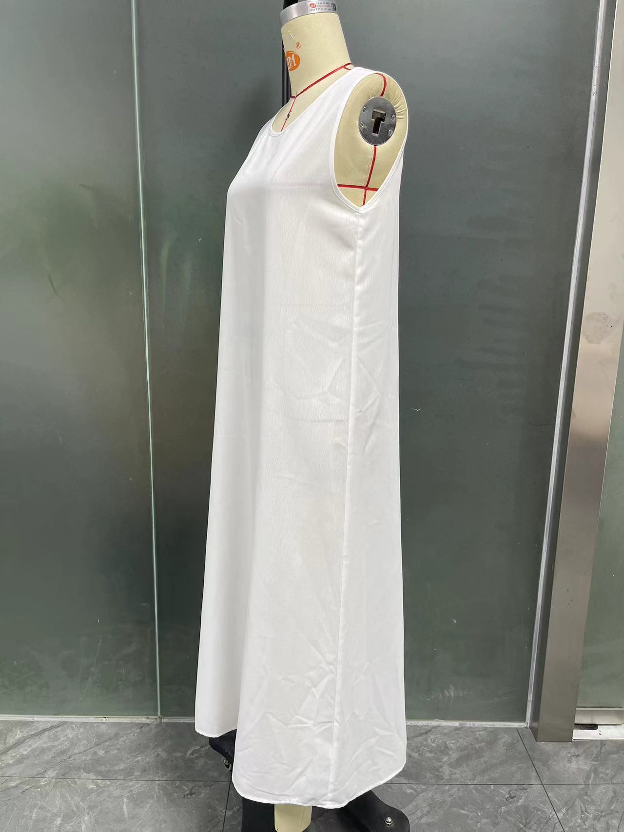 white Elegant Cardigan Robe