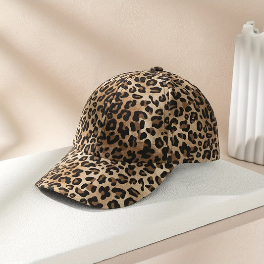 Leopard Print Dad Hat