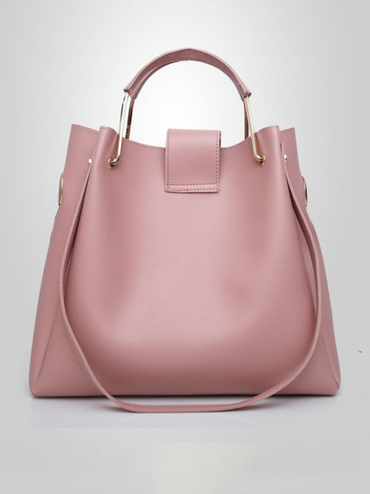 One Shoulder Bucket Ladies Luggage Bag Three-Piece Set