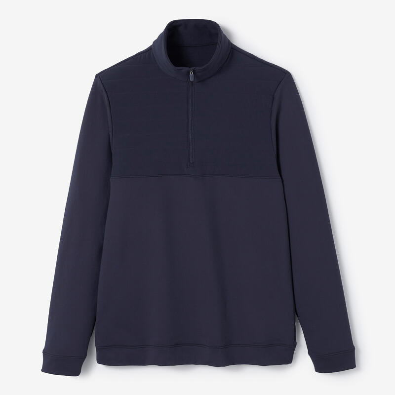 Sweater Half Zipper Men's Pullover Extra Thick Warm Pullover Long Sleeve