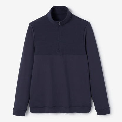 Sweater Half Zipper Men's Pullover Extra Thick Warm Pullover Long Sleeve