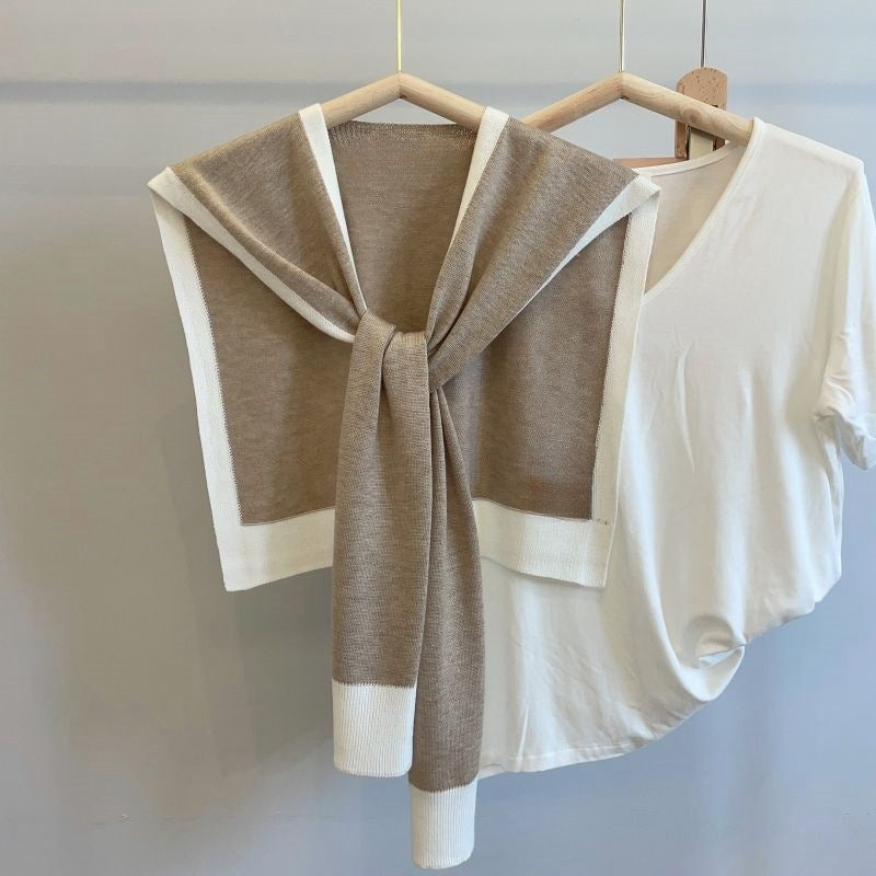 Women’s Classic Waistcoat with Matching Scarf