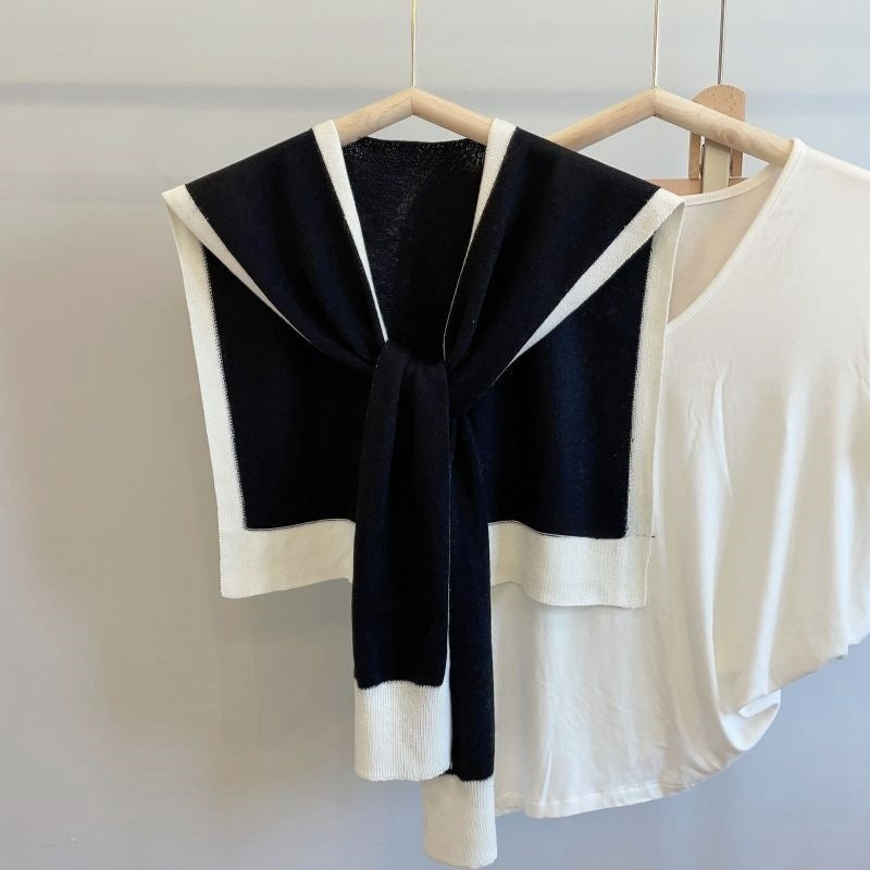 Women’s Classic Waistcoat with Matching Scarf