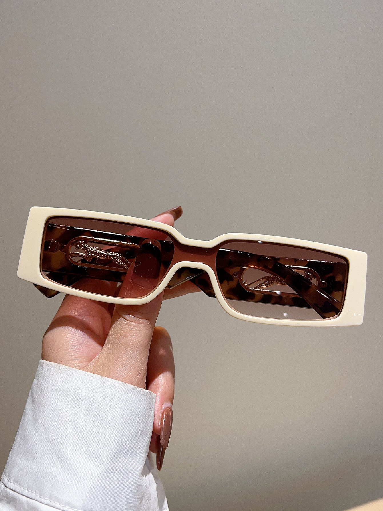 Cheetah Print Gradient Glasses