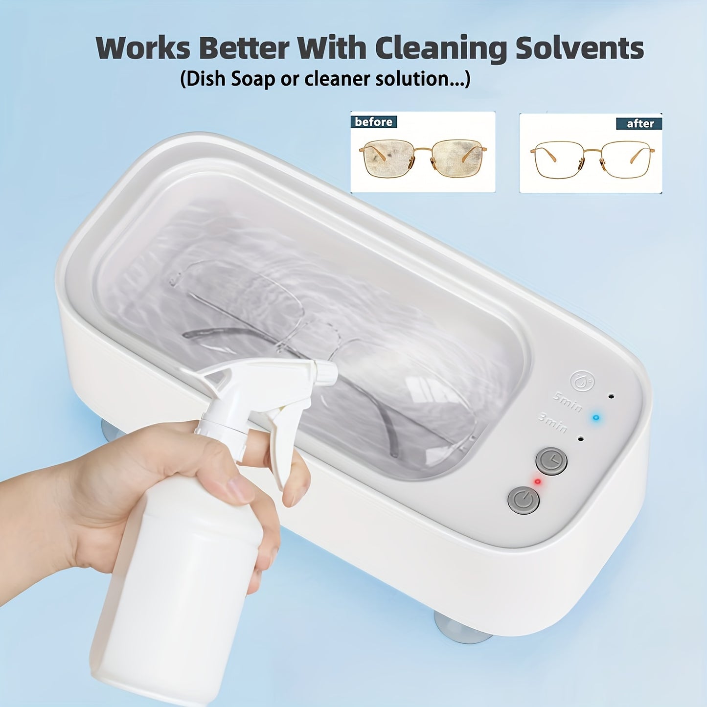 45KHz Professional Jewelry Cleaner