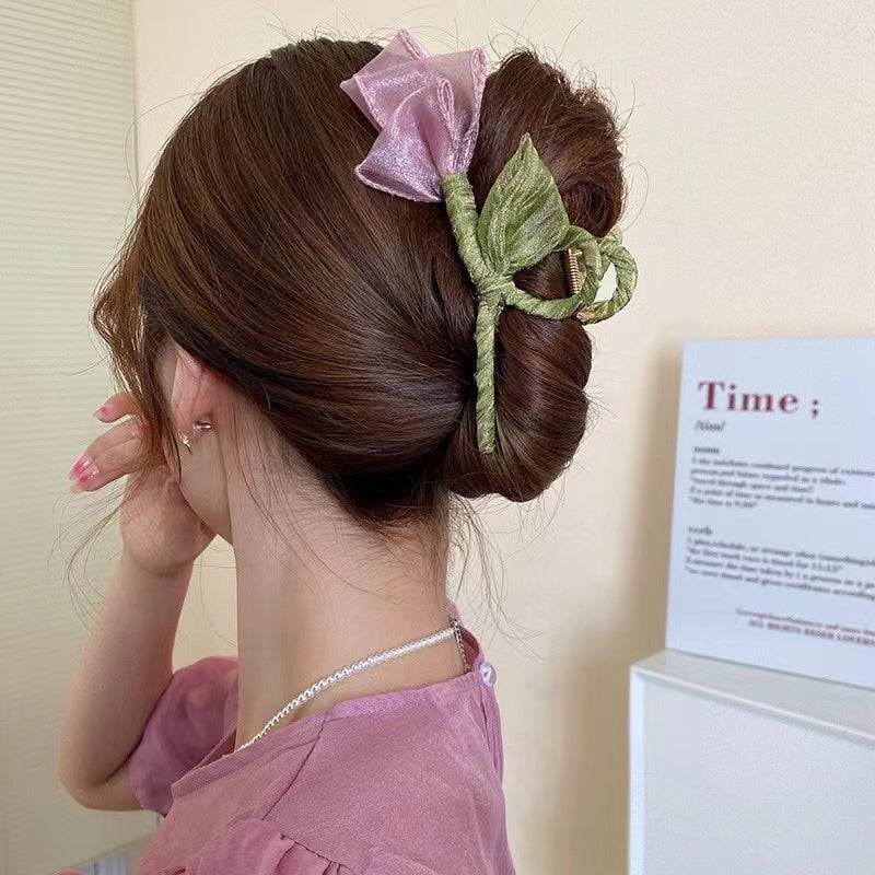 Tulip Flower Hair Claw Clip