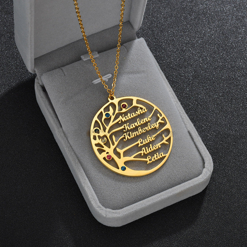 Golden Tree of Life Necklace
