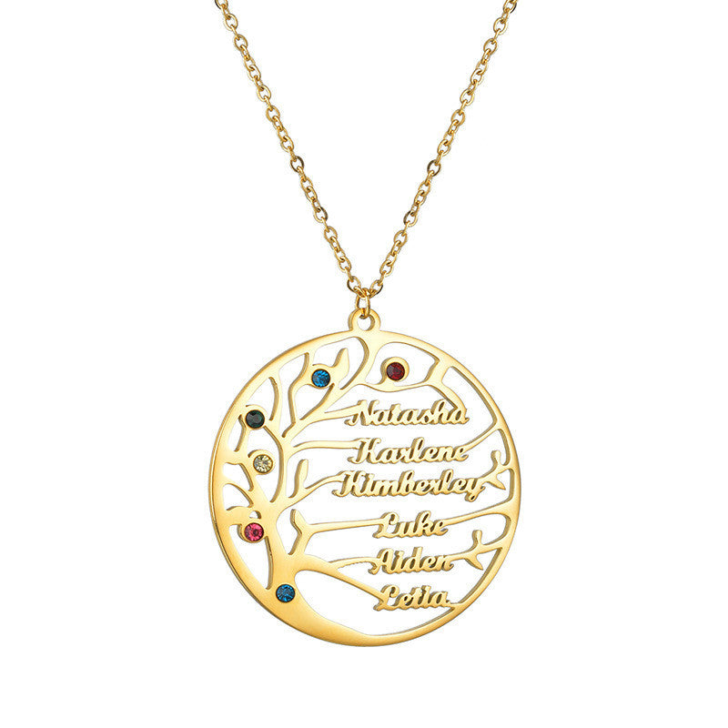 Golden Tree of Life Necklace