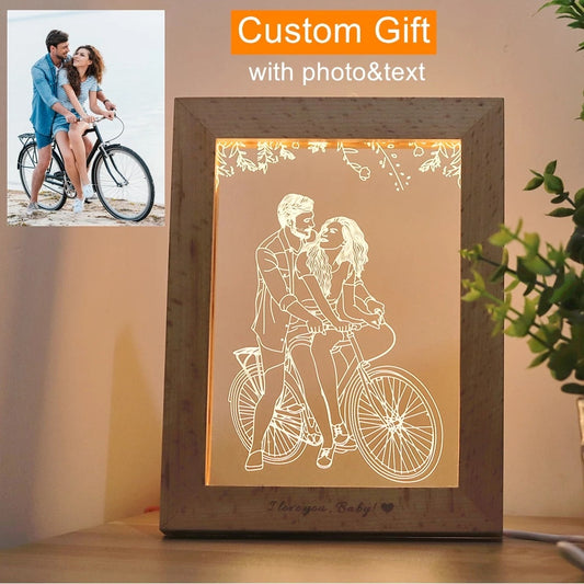 Personalized LED Photo Frame