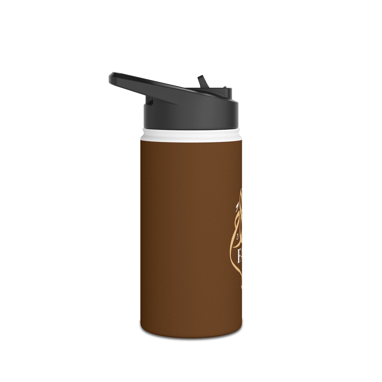 Stainless Steel Water Bottle - Motivational Drinkware for Fitness and Outdoors, Gym Accessory, Travel Bottle, Great Gift Idea