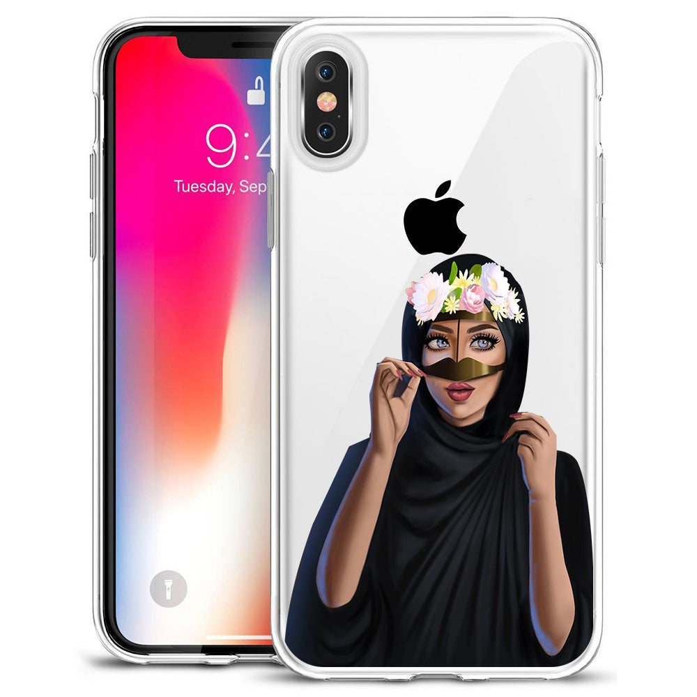 Compatible with Apple , girl mobile phone case