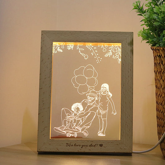Personalized LED Photo Frame