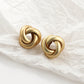 Fashion gold plated shell acrylic Earrings