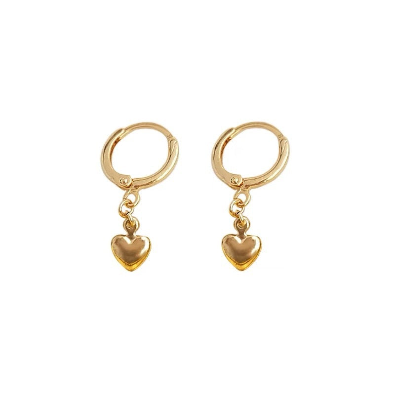 Gold Plated Love Earrings