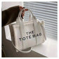 Luxury PU Leather Designer Tote Bag