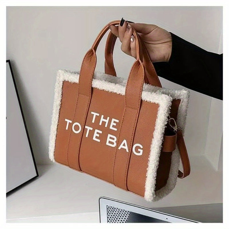 Luxury PU Leather Designer Tote Bag