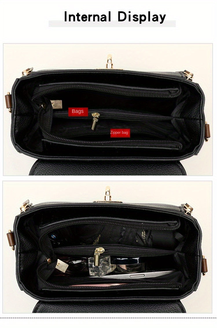 Retro Chic Women’s Crossbody Bag