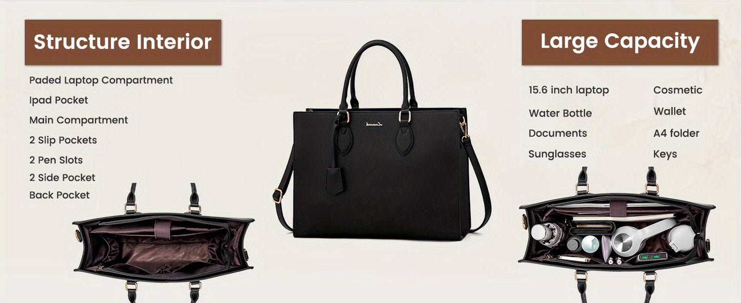 15.6" Women’s Laptop Tote Bag
