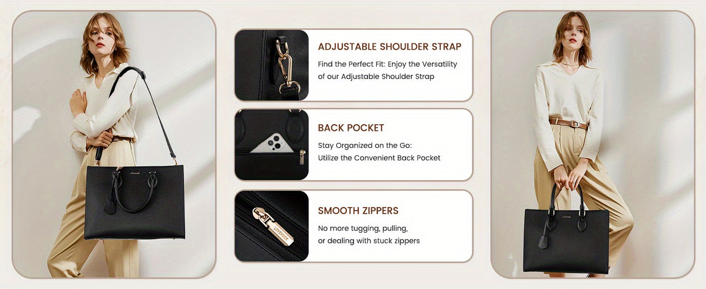 15.6" Women’s Laptop Tote Bag