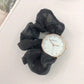 Sparkling Satin Strap Quartz Watch