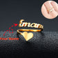 Custom Love Name Ring
