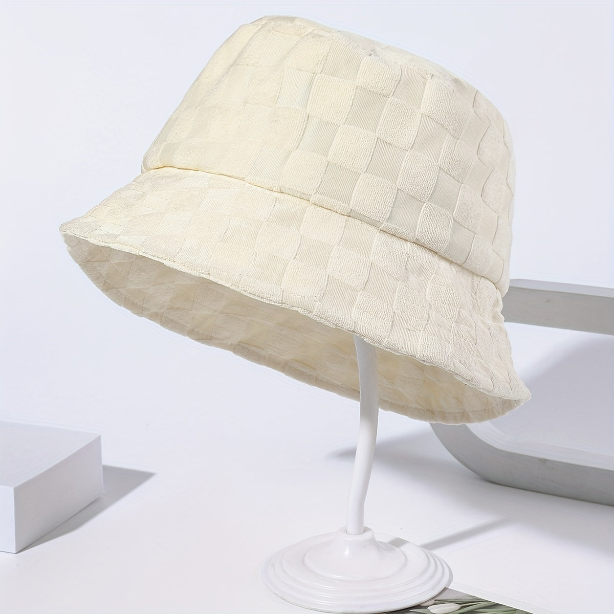 Trendy Plaid Bucket Hat