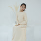 Exquisite Embroidery Tassel Children's Robe Abaya